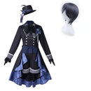 Cosplay Costume Ciel Phantomhive Black Butler Uniform Women Halloween Carnival Party Outfit