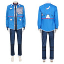 Cosplay Costume D Cyberpunk: Edgerunners 2 Fullset Blue Men Halloween Carnival Party Outfits