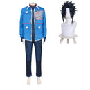 Cosplay Costume D Cyberpunk: Edgerunners 2 Fullset Blue Men Halloween Carnival Party Outfits
