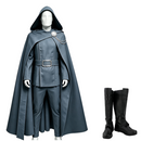 Cosplay Costume Doctor Doom Uniform Fullset Grey Men Halloween Carnival Party Outfits
