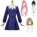 Cosplay Costume Kagari Mimi Lizzy Seiran Totsuki Sheena I Want to Love You Till Your Dying Day (2026) Sailor Fuku Uniform Blue Women Halloween Carnival Party Outfits