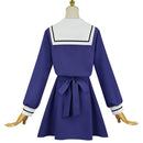 Cosplay Costume Kagari Mimi Lizzy Seiran Totsuki Sheena I Want to Love You Till Your Dying Day (2026) Sailor Fuku Uniform Blue Women Halloween Carnival Party Outfits