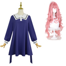 Cosplay Costume Kagari Mimi Lizzy Seiran Totsuki Sheena I Want to Love You Till Your Dying Day (2026) Sailor Fuku Uniform Blue Women Halloween Carnival Party Outfits