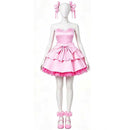 Cosplay Costume Mizi Zombie Stage (2026) R1 Stage Dress Set Pink Women Halloween Carnival Party Outfits