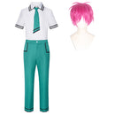 Cosplay Costume Saiki Kusuo The Disastrous Life of Saiki K School Uniform Top Pants DK Men Halloween Carnival Party Outfits
