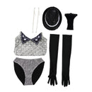 Cosplay Costume Satine Moulin Rouge Musical Sequin Dress Women Halloween Carnival Party Outfits