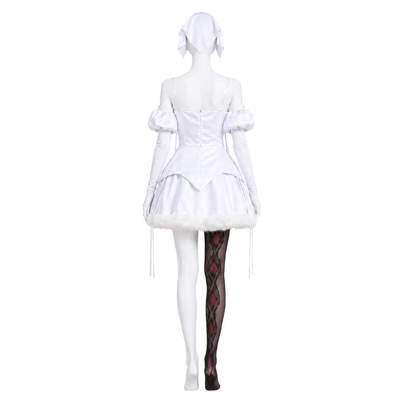 Cosplay Costume Sua Zombie Stage (2026) R1 Stage Dress Set White Women ...