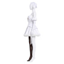 Cosplay Costume Sua Zombie Stage (2026) R1 Stage Dress Set White Women Halloween Carnival Party Outfits