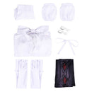 Cosplay Costume Sua Zombie Stage (2026) R1 Stage Dress Set White Women Halloween Carnival Party Outfits