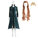 Cosplay Costume Tauriel The Hobbit Coat Inner Fullset Green Women Halloween Carnival Party Outfits