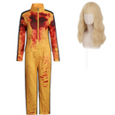 Cosplay Costume The Bride Kill Bill Sportswear Set Yellow Women Halloween Carnival Party Outfits
