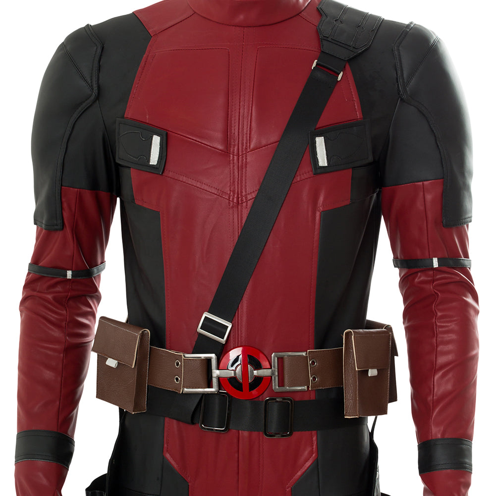 Dpool DPool Coat Pants Outfit Halloween Carnival Suit Cosplay Costume