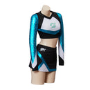 Euphoria Maddy Perez Blue Cheerleader Outfit Women Halloween Carnival Party Cosplay Costume
