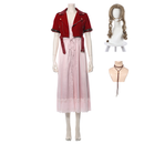 FF VII Remake Aerith Gainsborough Cosplay Costume