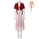 FF VII Remake Aerith Gainsborough Cosplay Costume