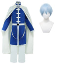 Frieren: Beyond Journey's End Himmel Blue Outfits Cloak Party Carnival Halloween Cosplay Costume