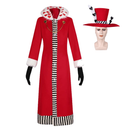Hazbin Hotel Valentino Red Suit Party Carnival Halloween Cosplay Costume