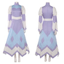 Hazbin Hotel 2025 Season 2 Sera White Dress Outfit Women Carnival Halloween Cosplay Costume