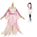 Hazbin Hotel Season 2 Velvette Once We Get Up There Pink Dress Outfit Women Halloween Carnival Party Cosplay Costume