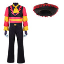 Hazbin Hotel Season 2 Vox Bad With Us Mexican Fullset Outfits Men Halloween Carnival Party Cosplay Costume
