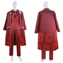 Limbus Company Lei Heng Red Coat Set Outfit Men Halloween Carnival Party Cosplay Costume