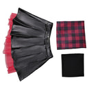 Lisa Frankenstein 2024 Misty Women Black Outfit Party Carnival Halloween Cosplay Costume