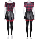 Lisa Frankenstein 2024 Misty Women Black Outfit Party Carnival Halloween Cosplay Costume