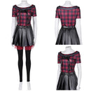 Lisa Frankenstein 2024 Misty Women Black Outfit Party Carnival Halloween Cosplay Costume