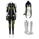 Mina Ashiro Kikoru Shinomiya Defense Force Jumpsuit Outfits Halloween Cosplay Costume