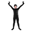 Kids Children Spandex One Piece Unitard Open Face Full Body Zentai Suit Cosplay Costume
