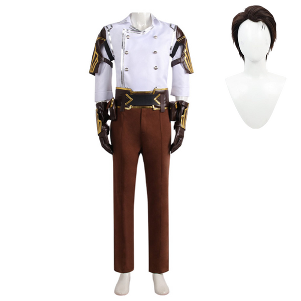 Arcane: League of Legends Season 2 (2024) Jayce Brown Outfit Cosplay Costume