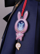 Cosplay Costume Evanescia Honkai: Star Rail 4.2 Fullset Pink Women Halloween Carnival Party Outfits