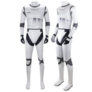 Stormtrooper White Jumpsuit Party Carnival Halloween Cosplay Costume