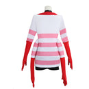 Hazbin Hotel Angel Dust Four Arms Pink Outfit Party Carnival Halloween Cosplay Costume