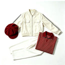 Cosplay Costume Truman Burbank The Truman Show (1998) Jacket Shirt Pants Set Beige Halloween Carnival Party Outfits