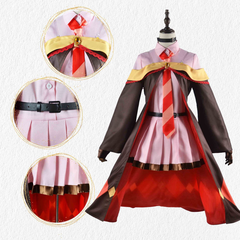 Kono Subarashii Sekai ni Bakuen wo Megumin School Unifrom Cosplay Costume