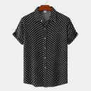 Road House 2024 John Dalton Black Polka Dots Button Front Shirt Party Carnival Halloween Cosplay Costume