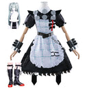 Zenless Zone Zero Corin Wickes Women Black Dress Set Party Carnival Halloween Cosplay Costume
