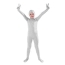 Kids Children Spandex One Piece Unitard Open Face Full Body Zentai Suit Cosplay Costume
