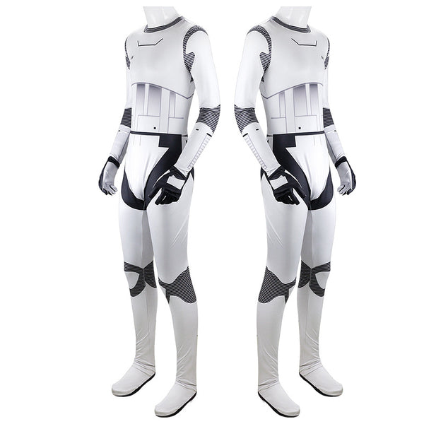 Stormtrooper White Jumpsuit Party Carnival Halloween Cosplay Costume