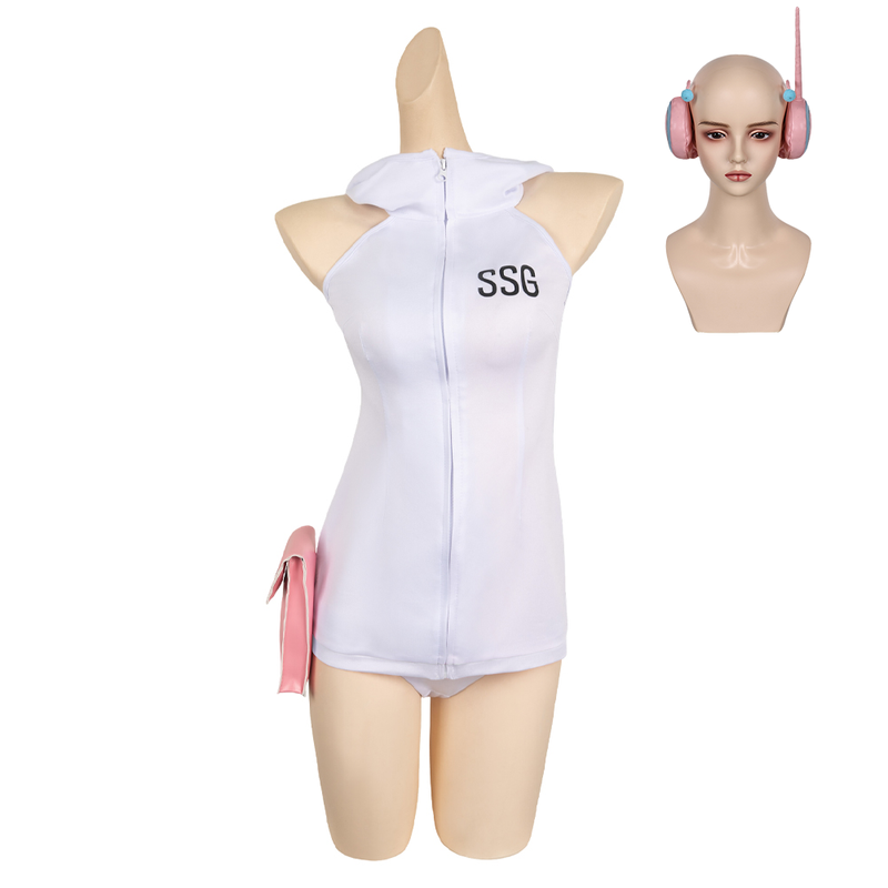 One Piece Egghead Arc Anime Nami White Suit Party Carnival Halloween Cosplay Costume
