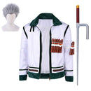 One Piece Season 2 Smoker White Jacket Outfit Halloween Carnival Party Cosplay Costume