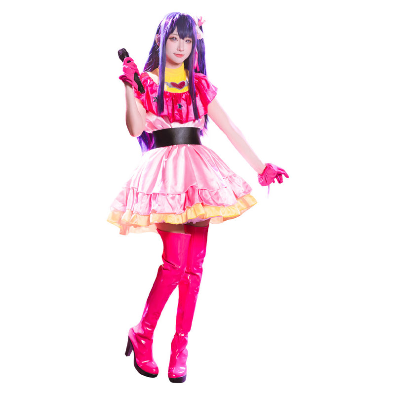 Oshi no Ko Hoshino Ai Cosplay Costume Outfits Halloween Carnival Party Suit