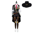 Overwatch Ashe Elizabeth Caledonia Outfit Halloween Carnival Suit Cosplay Costume