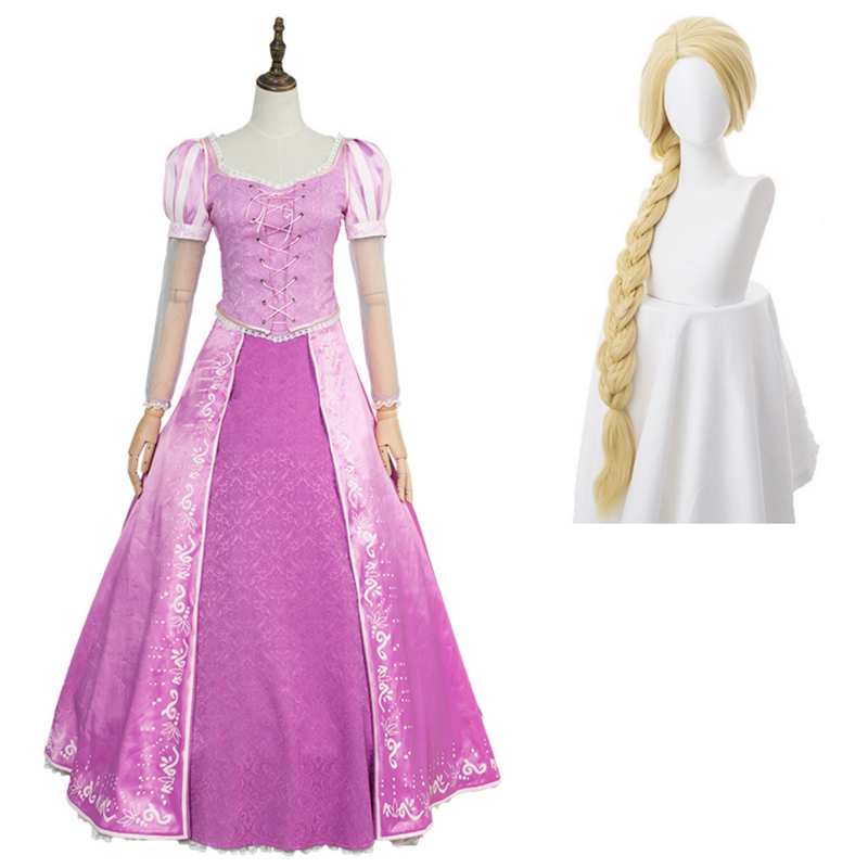 Pink Princess Dress Halloween Carnival Suit Cosplay Costume