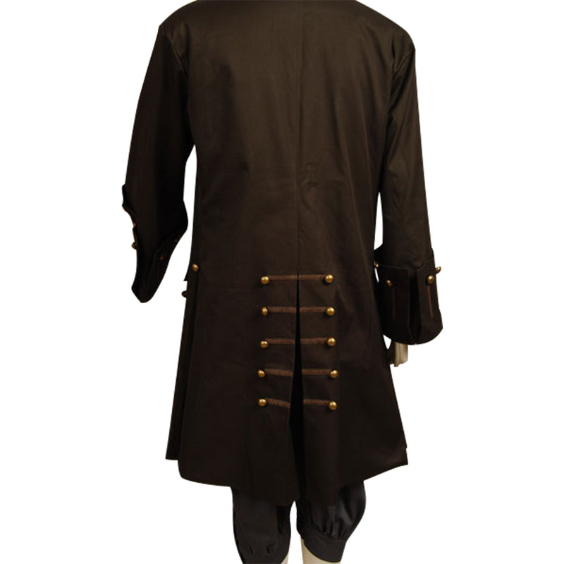 Pirates Of The Caribbean Jack Sparrow Costume Set Cosplay Costume