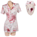 Return to Silent Hill (2026) The Nurse White Uniform Outfit Halloween Carnival Party Cosplay Costume