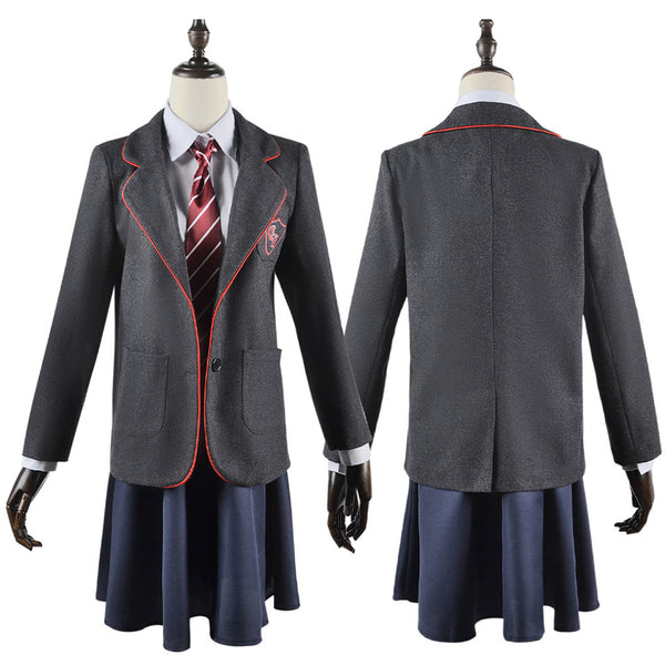 Matilda Roald Dahl the Musical Cosplay Costume Uniform Dress Outfits Halloween Carnival Party Suit