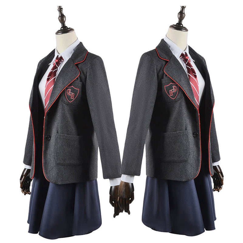 Matilda Roald Dahl the Musical Cosplay Costume Uniform Dress Outfits Halloween Carnival Party Suit