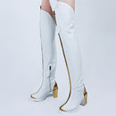 Wuthering Waves Jinhsi Women White Dress Full Set Carnival Halloween Cosplay Costume